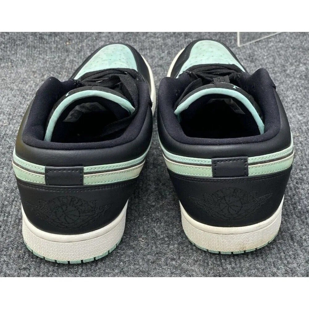 Air Jordan 1 Low SE Tropical Twist Men's Size 9.5 Teal Black Sneakers CK3022-301